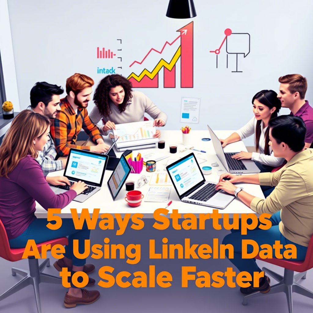 Top 5 Ways Startups Are Using LinkedIn Data to Scale Faster